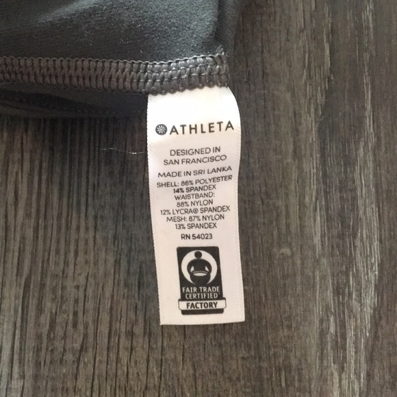 EUC Athleta Gleam Chaturanga to Town Leggings - Picture 4 of 4